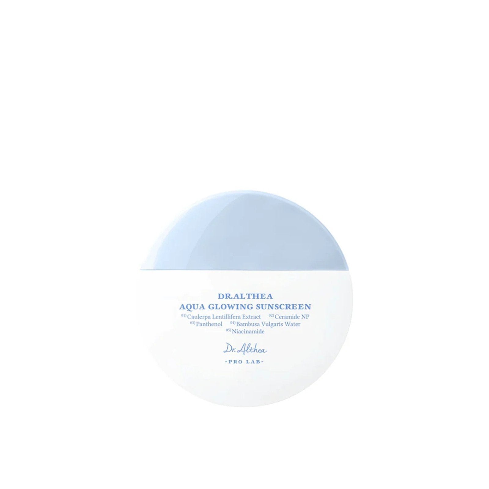 صورة رسمية واقي شمس مائي مضيء من دكتور الثيا SPF50+