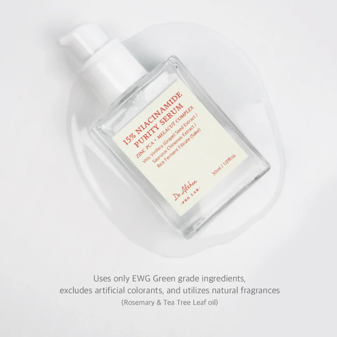 Dr.Althea 15% Niacinamide Purity Serum - 30ml | دكتور الثيا 15% نياسيناميد سيروم - 30 مل 30 مل - EROS STORE