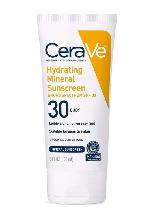 واقي شمس فيزيائي من سيرافي 30 SPF بحجم مضاعف
