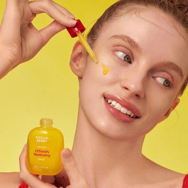 EQQUALBERRY Deep Cera Vitamin Illuminating Serum - 30ml | ايكوال بيري سيروم مضيئ للبشرة - 30 مل 30 مل - EROS STORE