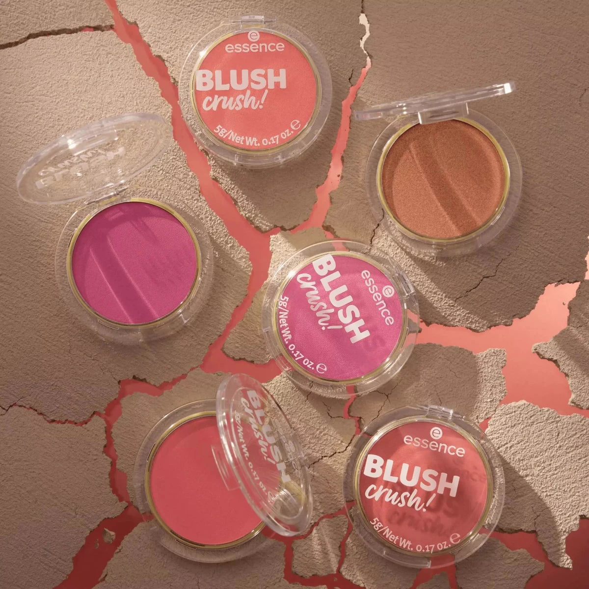 Essence Blush Crush - 5g | ايسنس بلاش كراش - 5 غرام 70 - berry blush - EROS STORE