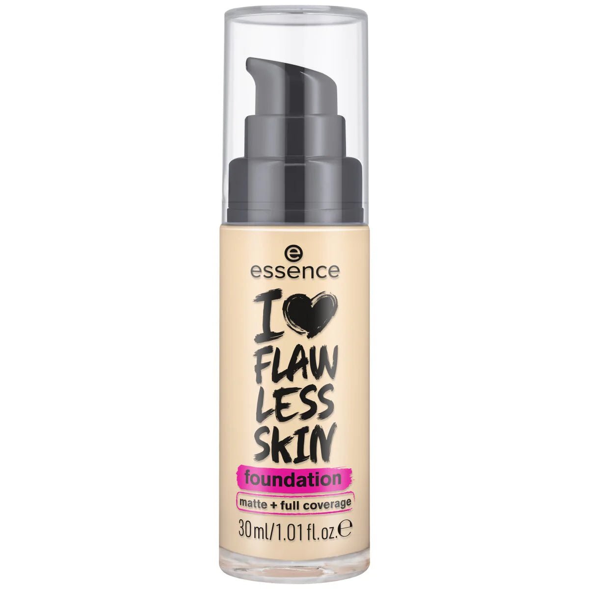 Essence I Love Flawless Skin Foundation - 30ml | ايسنس كريم أساس - 30 مل 20 Medium Porcelain - EROS STORE