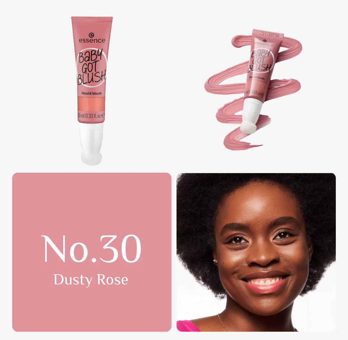 Essence Liquid Blush Baby Got Blush - 10ml | ايسنس بلاش كريمي - 10 مل 30 - Dusty Rose - EROS STORE