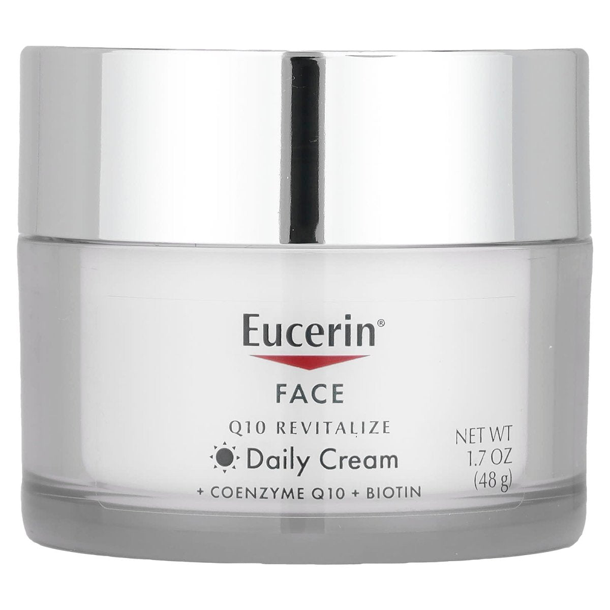 Eucerin Face, Q10 Revitalize Daily Cream | كريم مرطب نهاري معالج للبشرة 50 مل - EROS STORE