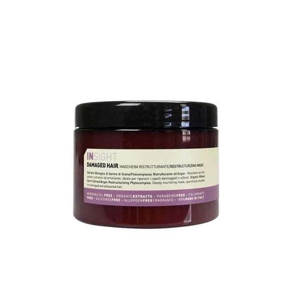 قناع إنسايت لإصلاح الشعر التالف من إنسايت الإيطالية | INSIGHT Damaged Hair Repair Mask