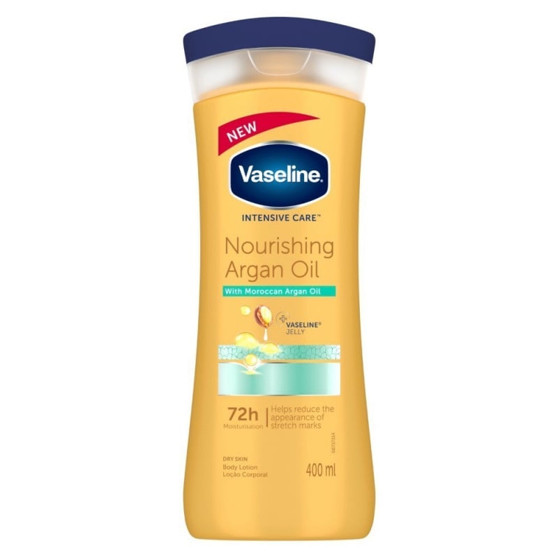 فازلين لوشن بزيت الأرغان - 400 مل | Vaseline Intensive Care Nourishing Argan Oil - 400ml 400 مل - EROS STORE