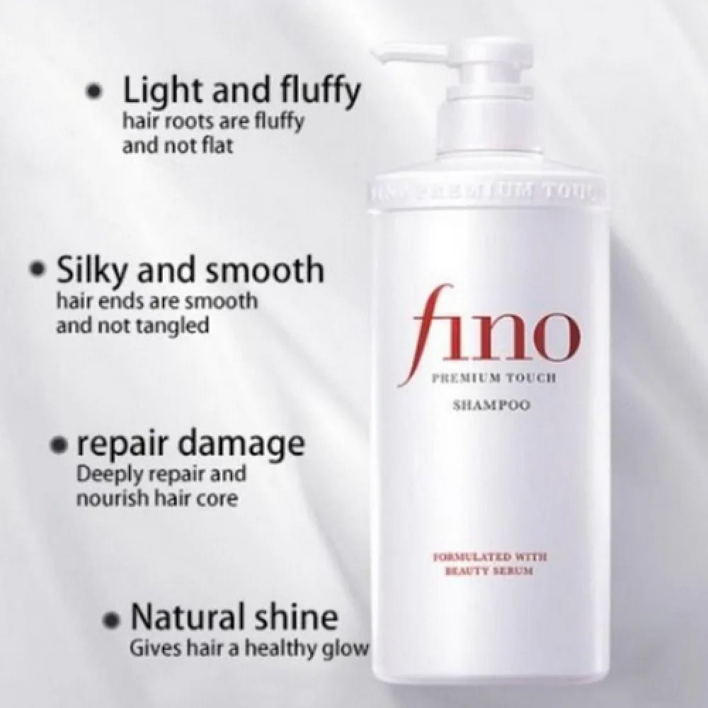 Fino Premium Touch Hair Shampoo 550ml|شامبو فينو بريميوم تاتش 550 مل - EROS STORE