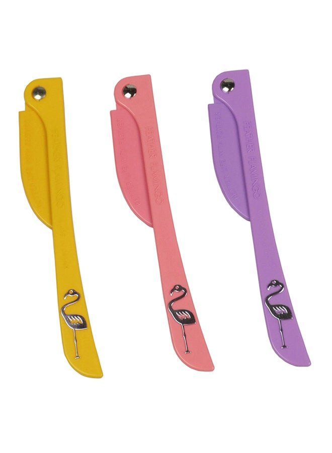 فلامنجو شفرات حلاقة - 3 قطع | Feather Flamingos Razor - 3Pcs - EROS STORE
