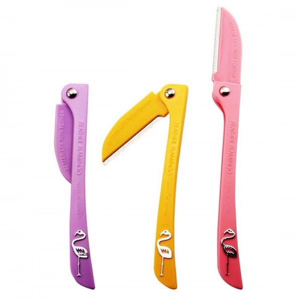 فلامنجو شفرات حلاقة - 3 قطع | Feather Flamingos Razor - 3Pcs - EROS STORE