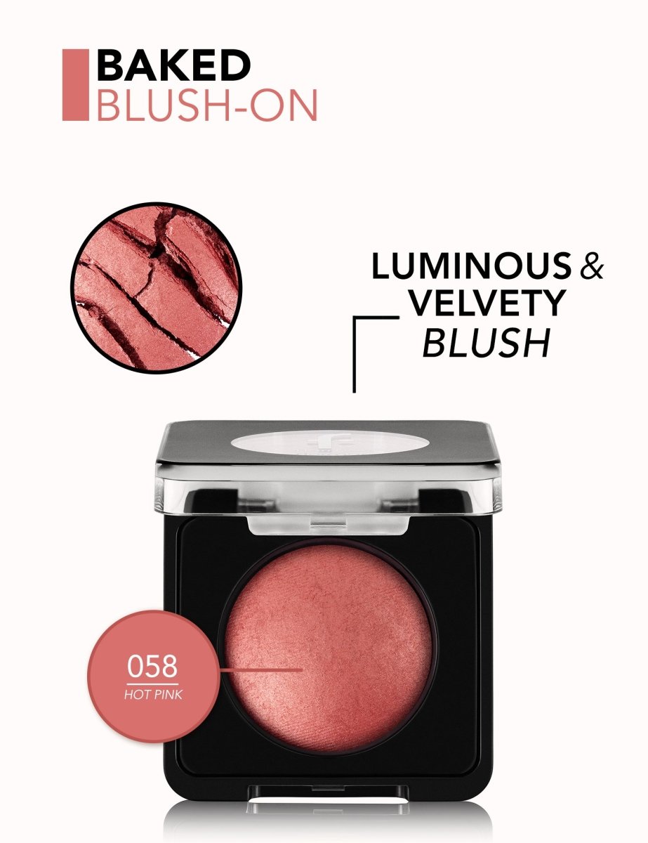 Flormar Baked Blush - On | فلورمار احمر خدود بيكد 58 - EROS STORE