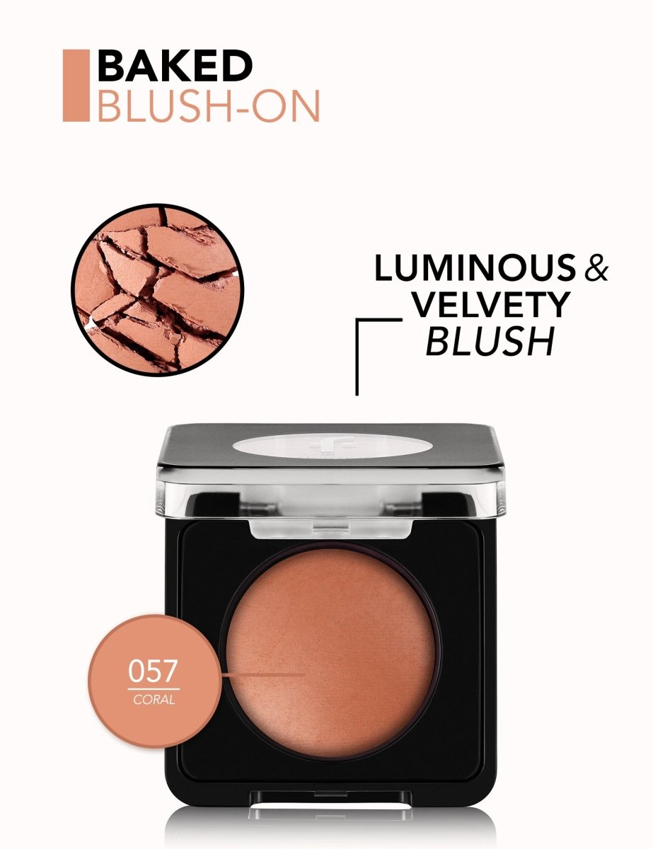 Flormar Baked Blush - On | فلورمار احمر خدود بيكد 57 - EROS STORE