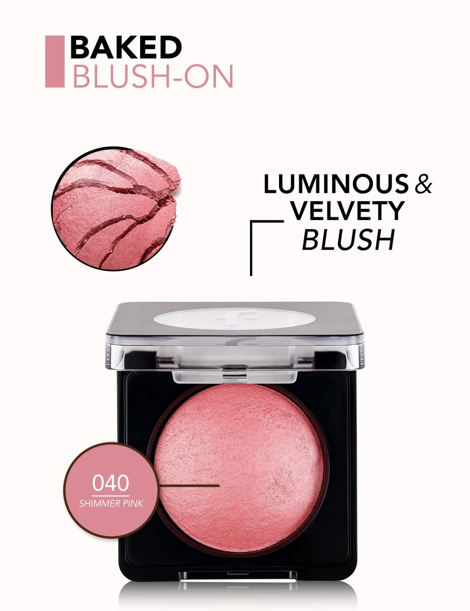 Flormar Baked Blush - On | فلورمار احمر خدود بيكد 40 - EROS STORE