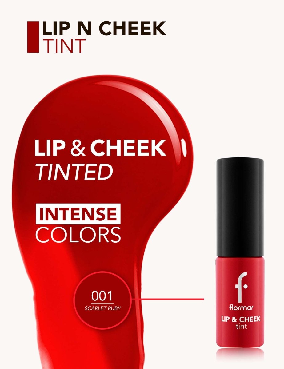 Flormar Lip + Cheek Tint فلورمار تنت الشفاه +الخدود 001 - EROS STORE