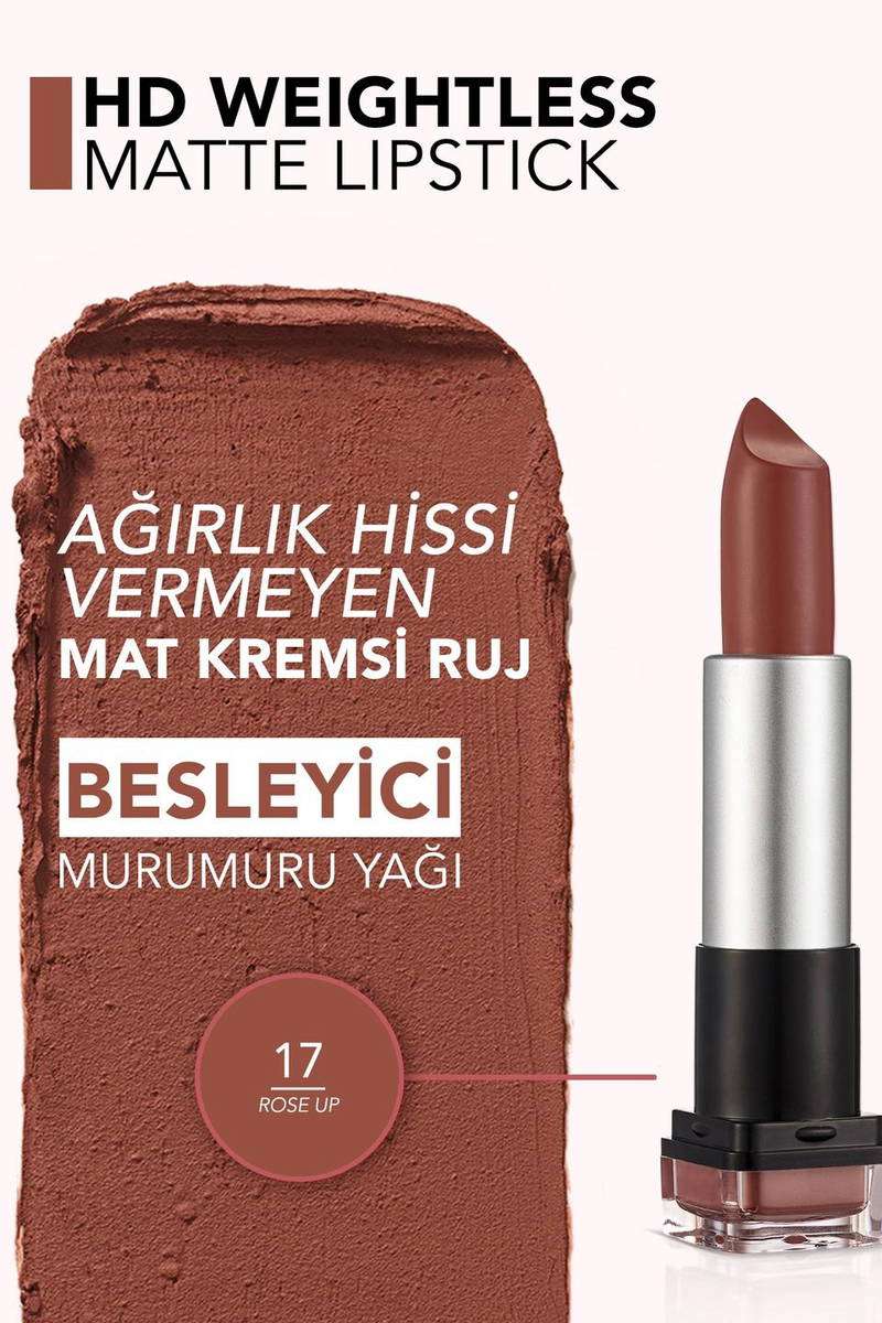 Flormar Matte Stick Lip Pencil قلم شفه ستيك مات فلورمار 17 - EROS STORE