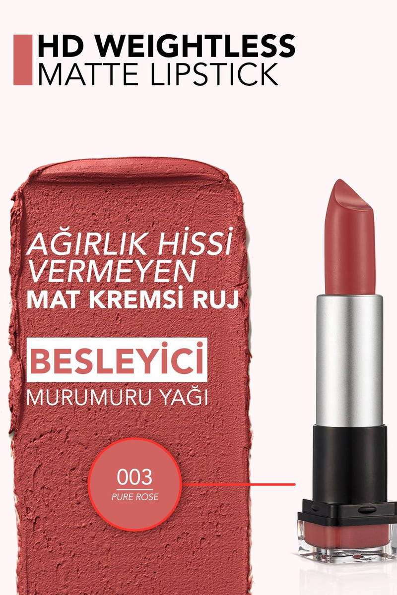 Flormar Matte Stick Lip Pencil قلم شفه ستيك مات فلورمار 03 - EROS STORE