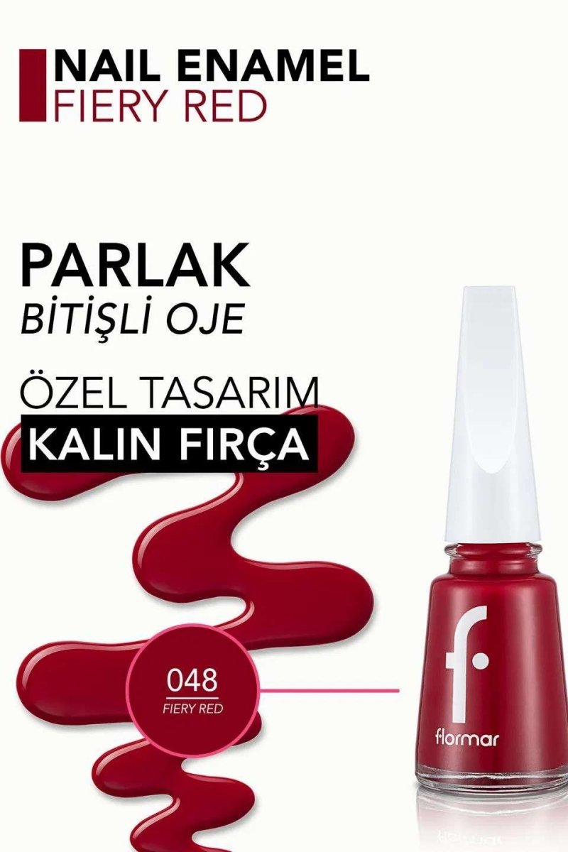 Flormar Nail Enamel | فلورمار صبغ اظافر 048 - EROS STORE