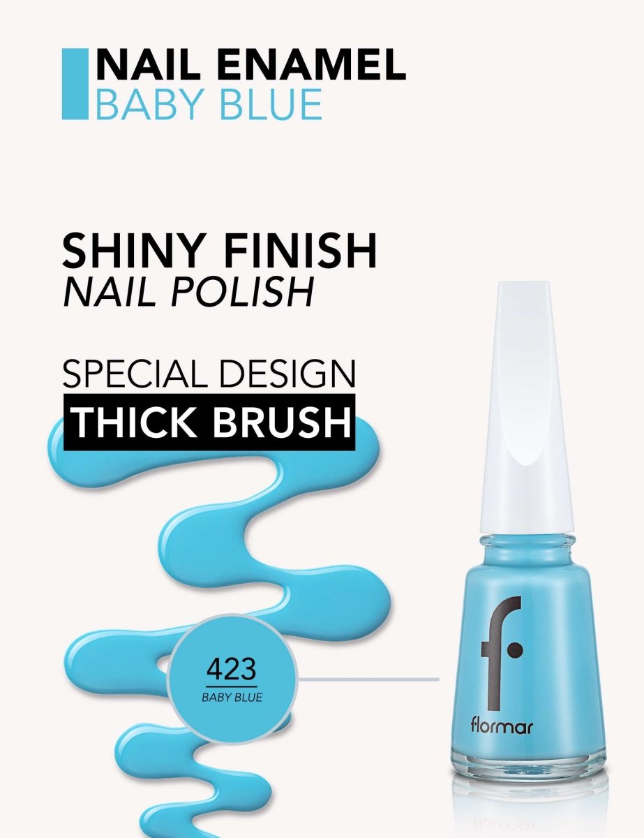 Flormar Nail Enamel | فلورمار صبغ اظافر 423 - EROS STORE