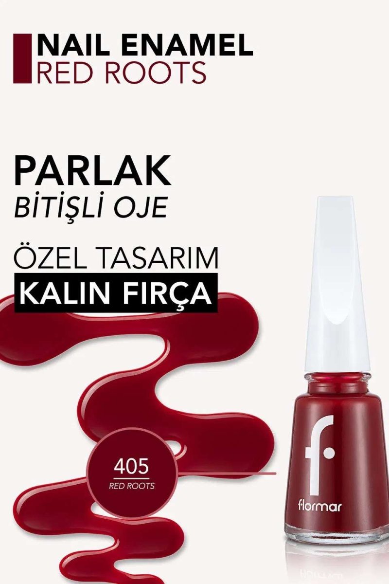 Flormar Nail Enamel | فلورمار صبغ اظافر 405 - EROS STORE