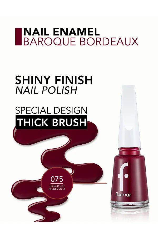 Flormar Nail Enamel | فلورمار صبغ اظافر 075 - EROS STORE