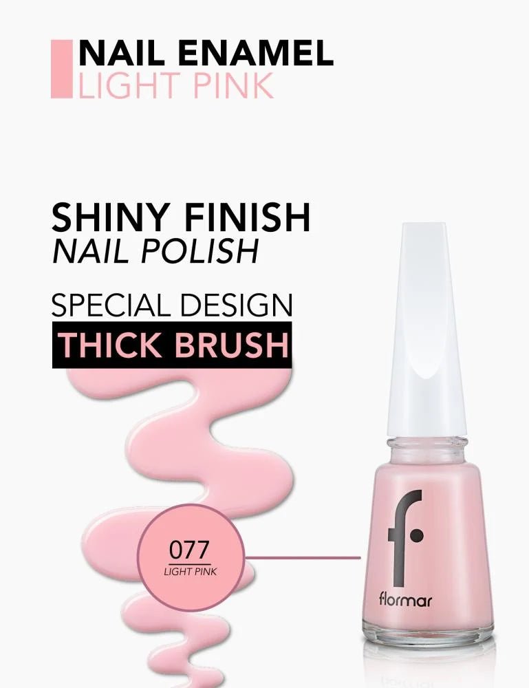 Flormar Nail Enamel | فلورمار صبغ اظافر 077 - EROS STORE
