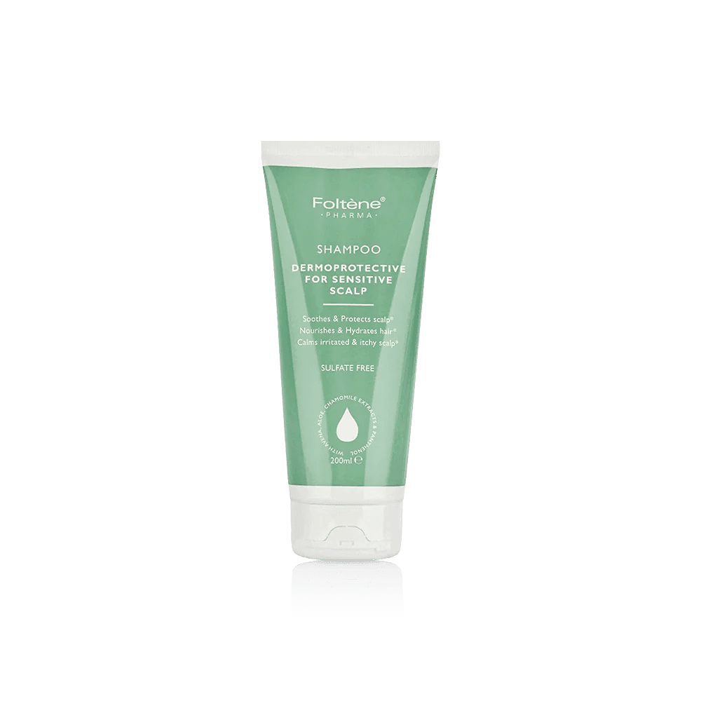Foltene Dermoprotectivo Shampoo for Sensitive Scalp - 200ml | فولتين فارما شامبو لطيف على البشرة - 200 مل 200 مل - EROS STORE