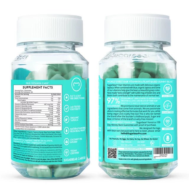 فيتامينات شوقر بير هير | SugarBearHair Vitamins 60 قطعة - EROS STORE