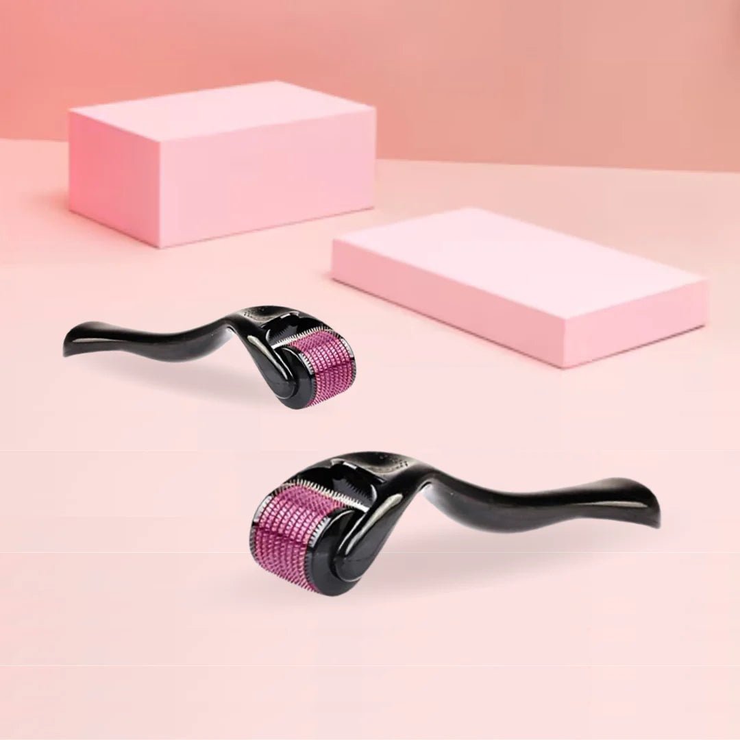 جهاز ديرمارول تيتانيوم لإعادة بناء البشرة | Titanium Derma Roller 0.5 MM - EROS STORE