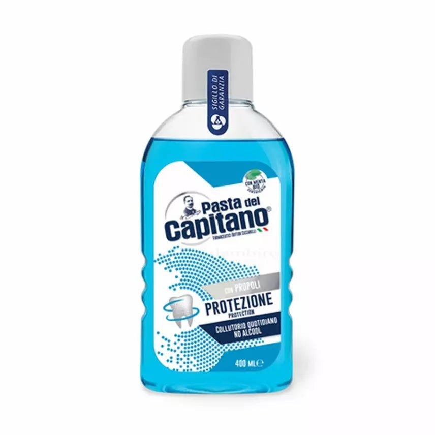 غسول الفم المضاد للبكتيريا مع البروبوليس من باستا ديل كابيتانو - 400 مل | Pasta del Capitano Mouthwash with Propolis (Alcohol - Free) 400 مل - EROS STORE