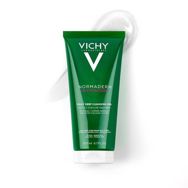 غسول نورماديرم جل من فيشي | Vichy Normaderm Phytosolution Purifying Cleansing Gel 200 مل - EROS STORE