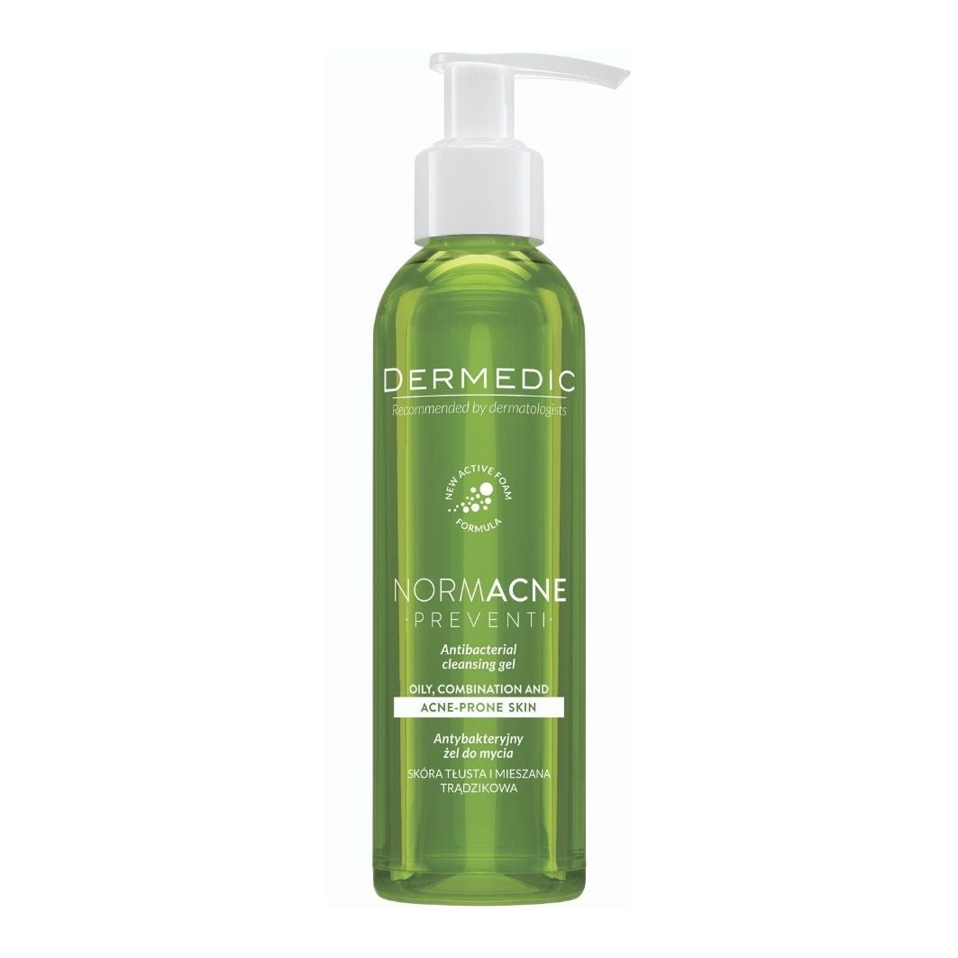 غسول نورماك للبشرة الدهنية والمختلطة من ديرميديك | dermedic normaclean cleansing gel for oily and combination skin 200 مل - EROS STORE
