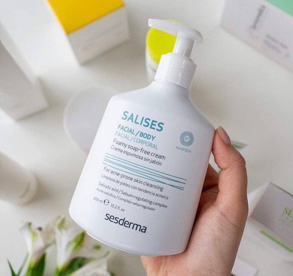 غسول ساليسسز بحمض الساليسيليك 2% من سيسديرما | Sesderma Salises 2% Salicylic Acid Cleanser 250مل - EROS STORE