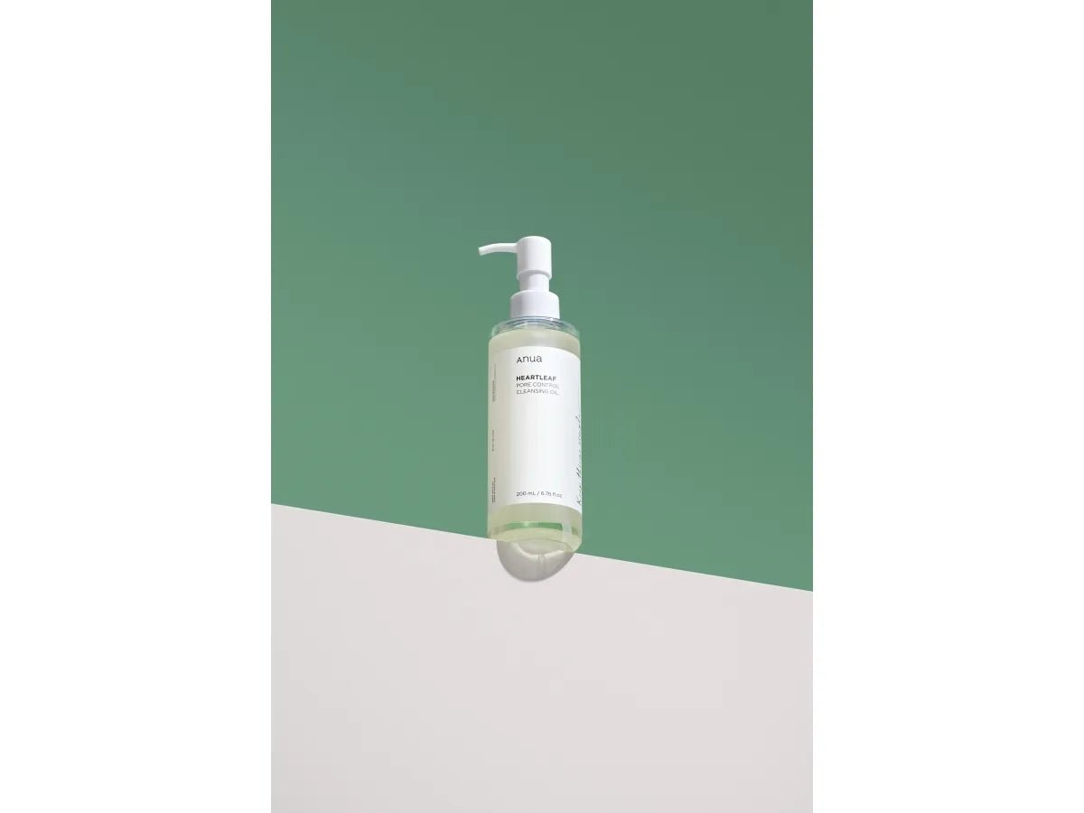 غسول زيتي من انوا بخلاصة الهارتليف للتحكم في المسام | Anua Heartleaf Pore Control Cleansing Oil 200 مل - EROS STORE