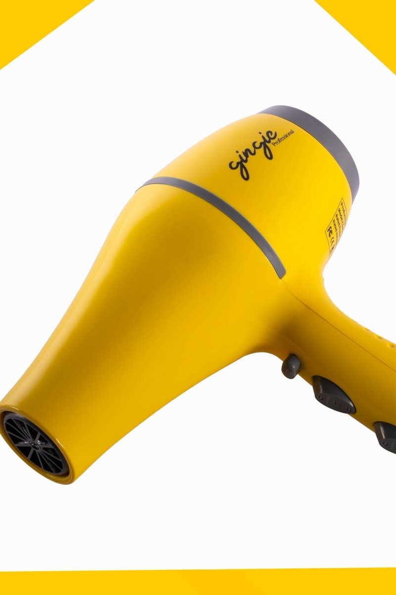 gingie The Rapido Lighter.Hotter.Quieter - 3000w | جنجي مجفف شعر 3000 واط 3000 واط - EROS STORE