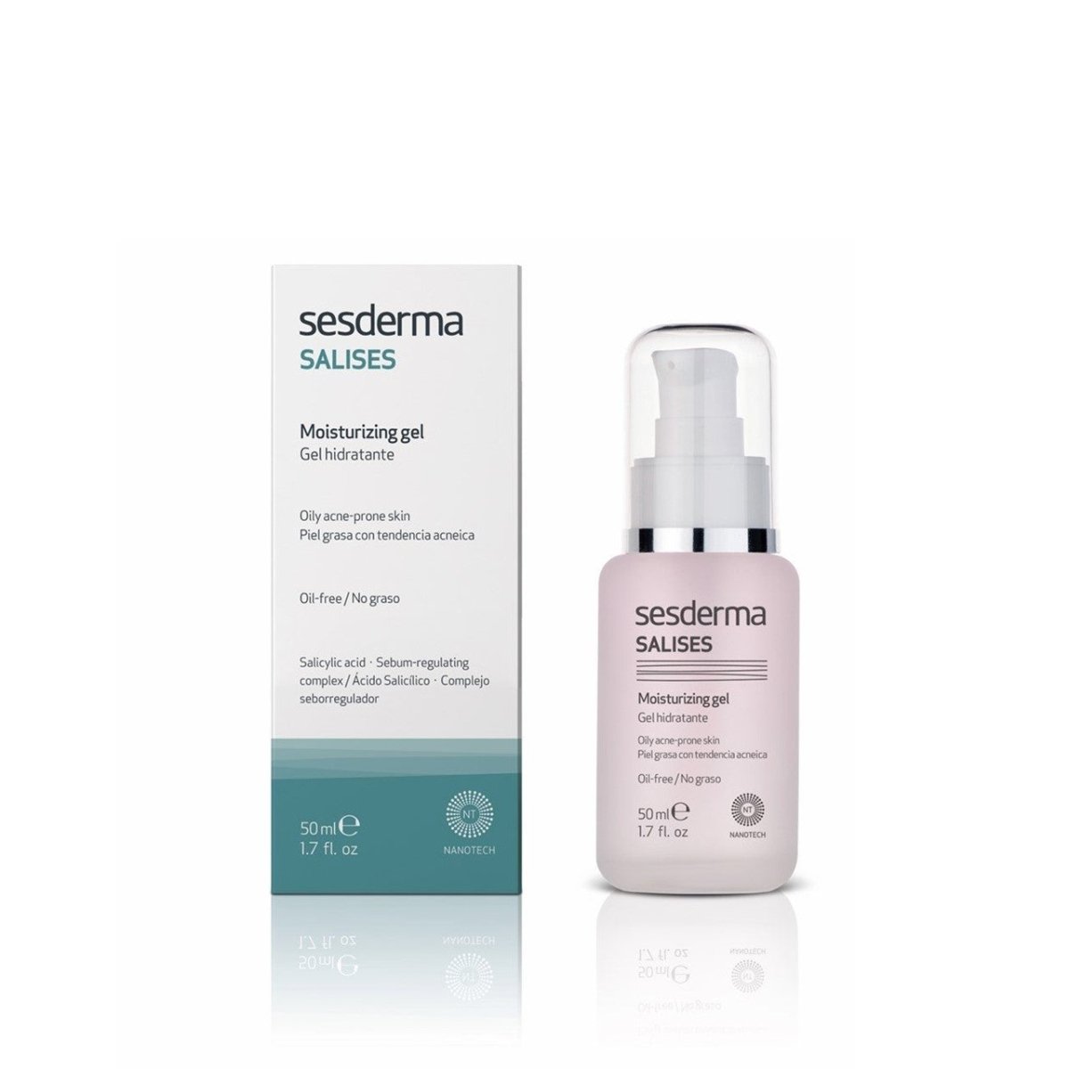 جل ساليسيس بحمض الساليسيليك 1.5% من سيسديرما | Sesderma Salises 1.5% Salicylic Acid Gel 50 مل - EROS STORE