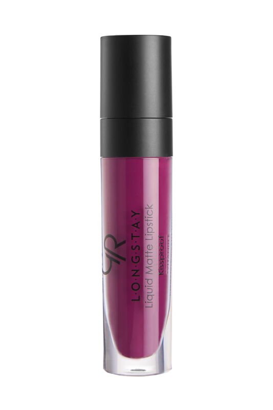 Golden rose Long stay Liquid Matte Lipstick - 5.5ml |كولدن روز أحمر شفاه سائل مطفي يدوم طويلاً - 5.5 مل 28 - EROS STORE