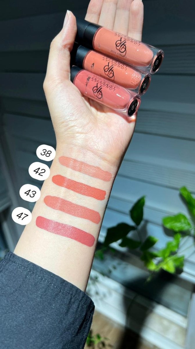 Golden rose Long stay Liquid Matte Lipstick - 5.5ml |كولدن روز أحمر شفاه سائل مطفي يدوم طويلاً - 5.5 مل 9 - EROS STORE