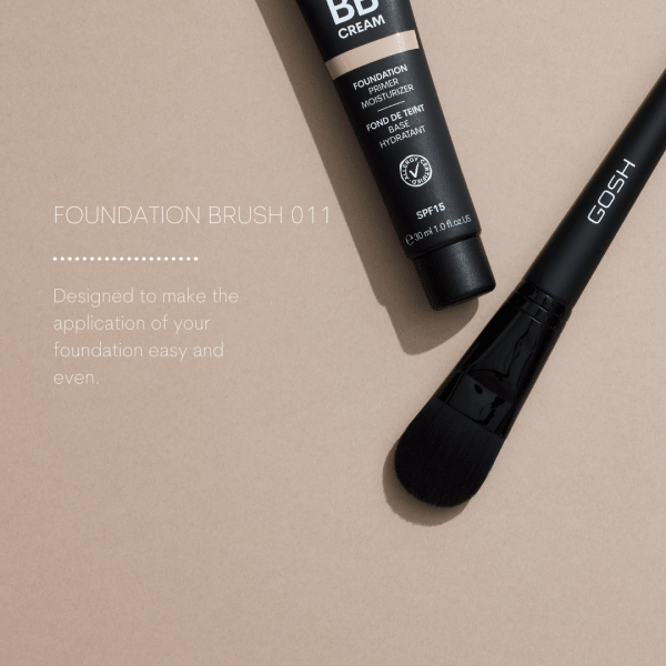 Gosh Foundation Brush 011 | جوش فرشاة كريم أساس 011 - EROS STORE