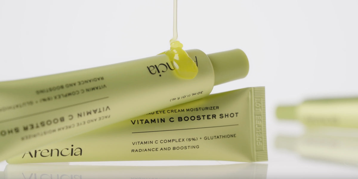 Vitamin C Booster Shot, Pure Vitamin C + Glutathione for Bright, Healthy Skin Glow, 1.01 fl oz