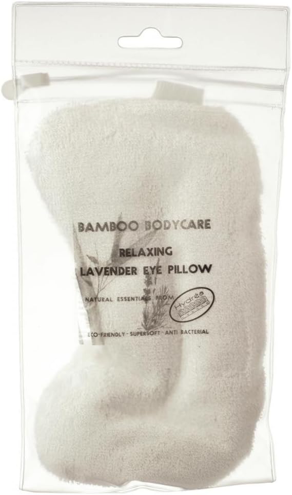 Hydrea Bamboo Relaxing Lavender Eye Mask - ماسك عين قابل للتسخين والتبريد دائم الاستخدام - EROS STORE