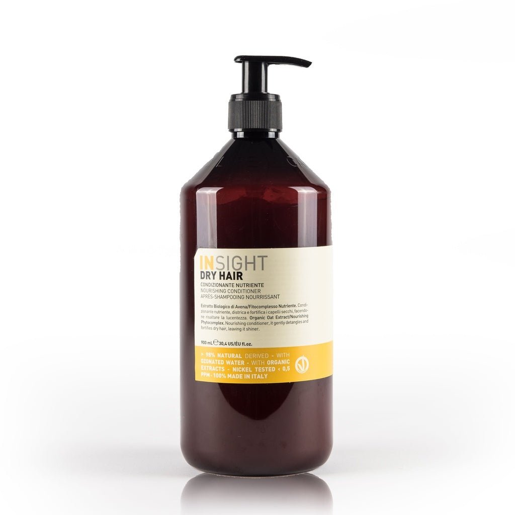 INSIGHT Dry Hair Hair Nourishing Conditioner - 900ml | انسايت بلسم مغذي للشعر الجاف - 900 مل 900 مل - EROS STORE