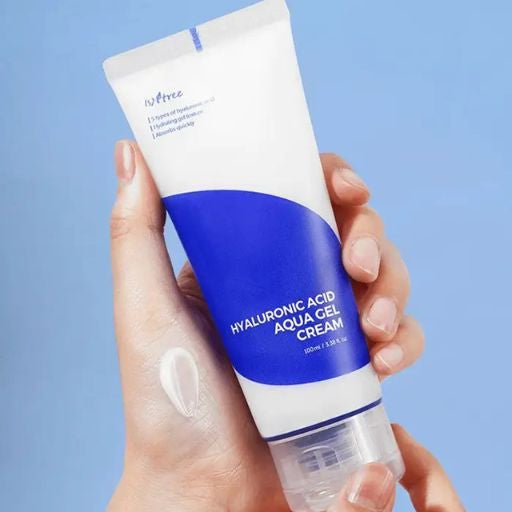 ISNTREE Hyaluronic Acid Aqua gel cream - 100ml | إيسنتري كريم جل هيالورونيك اسيد مرطب للوجه - 100 مل 100 مل - EROS STORE