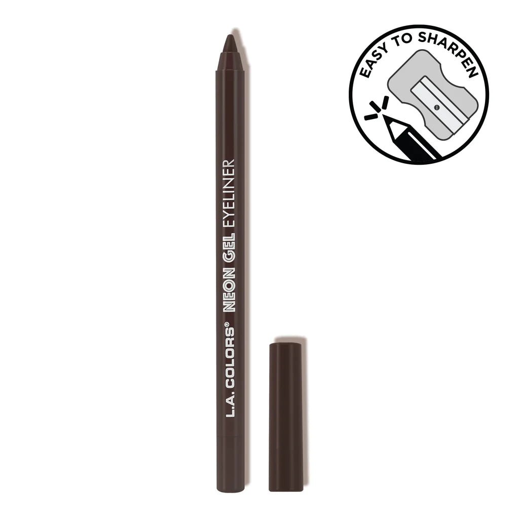 كحل جل للعيون الحساسة من ال اي كولور | L.A. Colors Gel Eyeliner for Sensitive Eyes 640 blak brown - EROS STORE