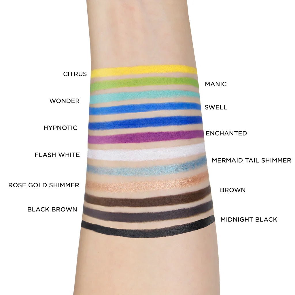 كحل جل للعيون الحساسة من ال اي كولور | L.A. Colors Gel Eyeliner for Sensitive Eyes 640 blak brown - EROS STORE