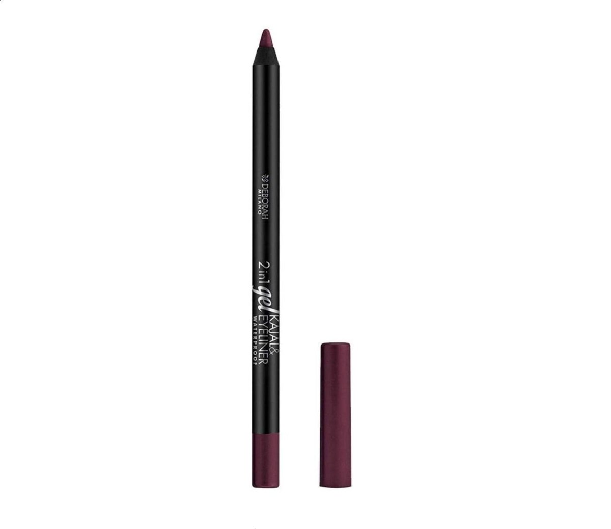 كحل كاجال ديبورا مقاوم للماء 2 في 1 | Deborah 2 - in - 1 Waterproof Kajal & Eyeliner 12 بني - EROS STORE