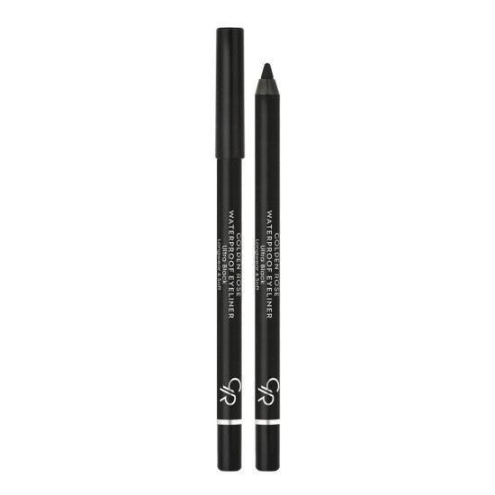 كحل مقاوم للماء باللون الأسود من كولدن روز | Golden Rose Waterproof Black Eyeliner - EROS STORE