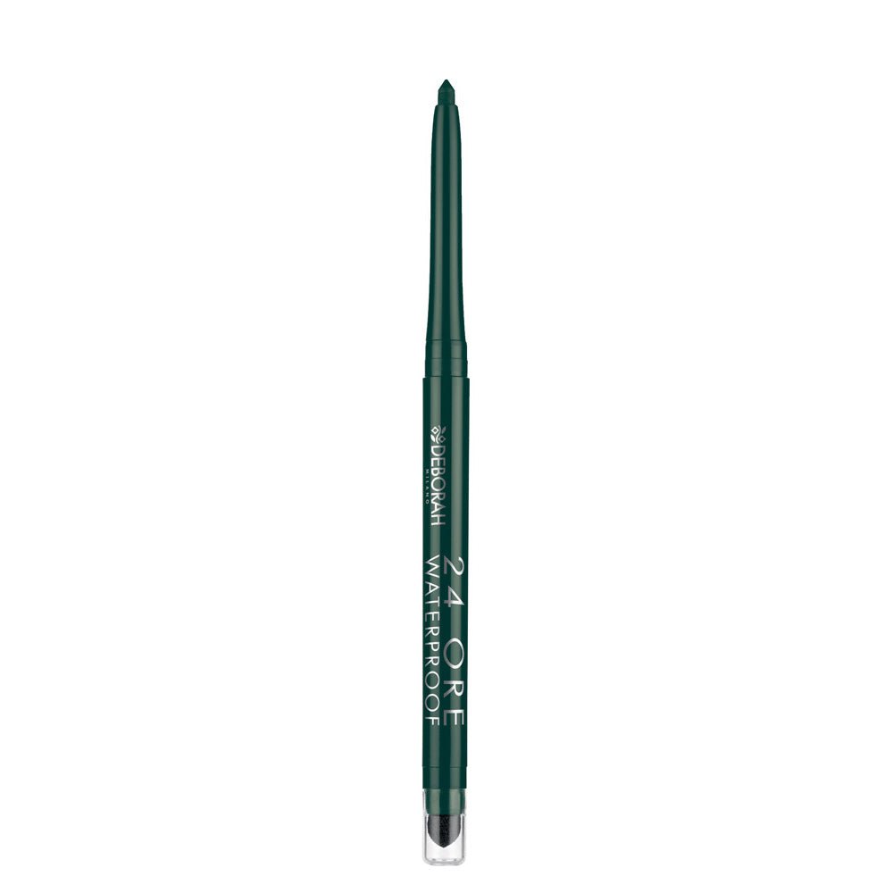 قلم عيون مقاوم للماء من ديبورا | Deborah Waterproof Eyeliner Pencil اخضر نفطي 06 - EROS STORE