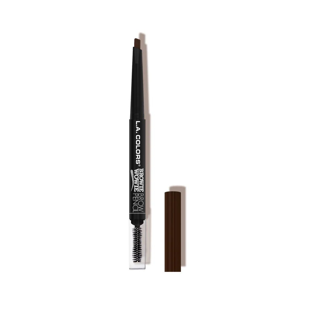 قلم الحواجب برووي واوي من ال اي كولور | L.A. Colors Browie Wowie Brow Pencil CBP404 بني دافئ - EROS STORE