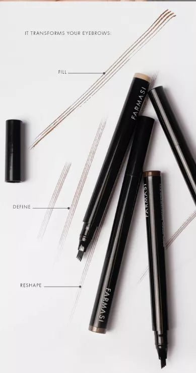 قلم تاتو حاجب فارمسي مايكرو ليفتنك | Pharmacy Micro Lift Ink Brow Tattoo Pencil Light Brown بني فاتح - EROS STORE