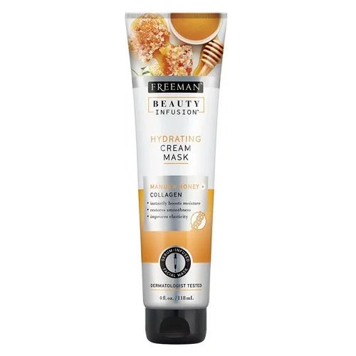 قناع كريم الترطيب بعسل المانوكا والكولاجين من فريمان | Freeman Manuka Honey & Collagen Hydrating Cream Mask - EROS STORE