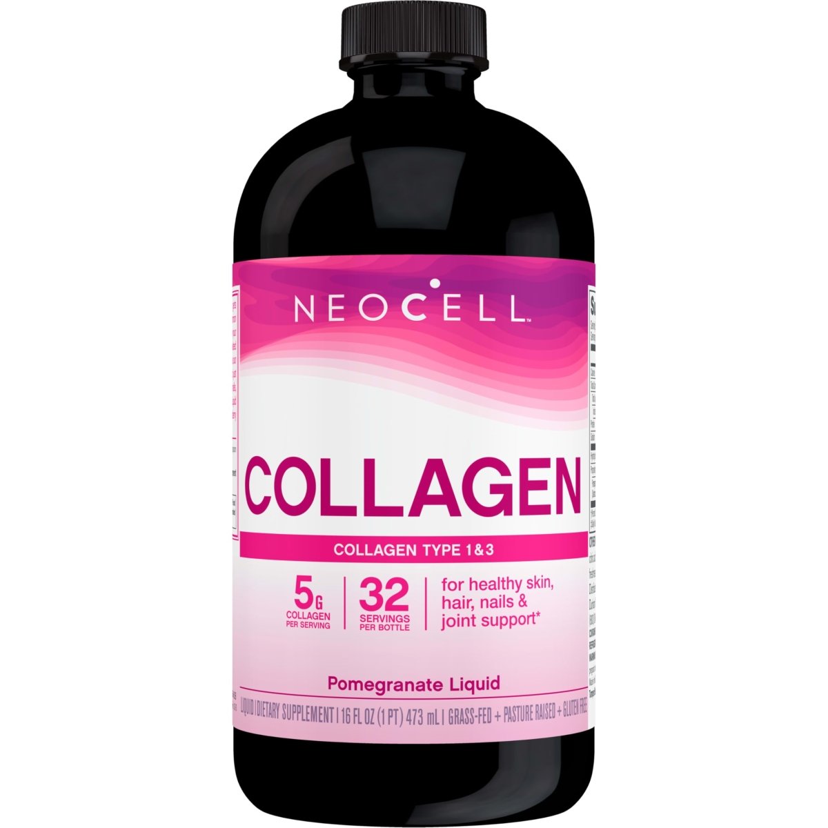 كولاجين نيوسيل شراب مع فيتامين سي | neocell collagen liquid 473 مل - EROS STORE
